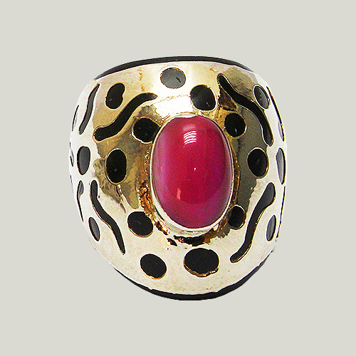 Pink Candy Stone Ring